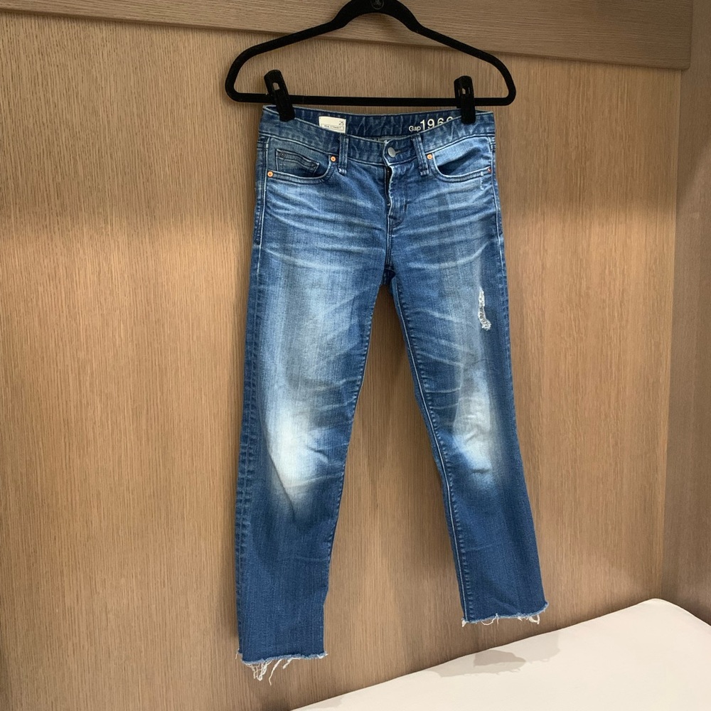 Gap 1969 Real Straight Jeans size 25